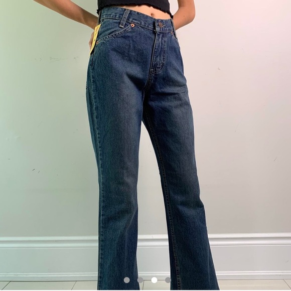 ORANGE TAG FLARED LEVIS - Picture 1 of 4